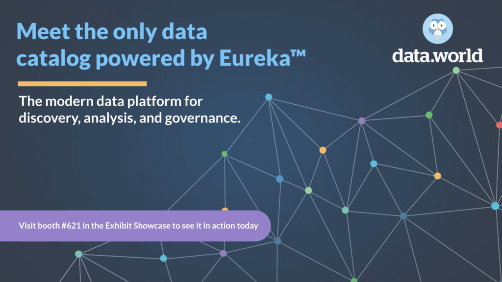 Join data.world the Gartner Data and Analytics Summit at booth #621